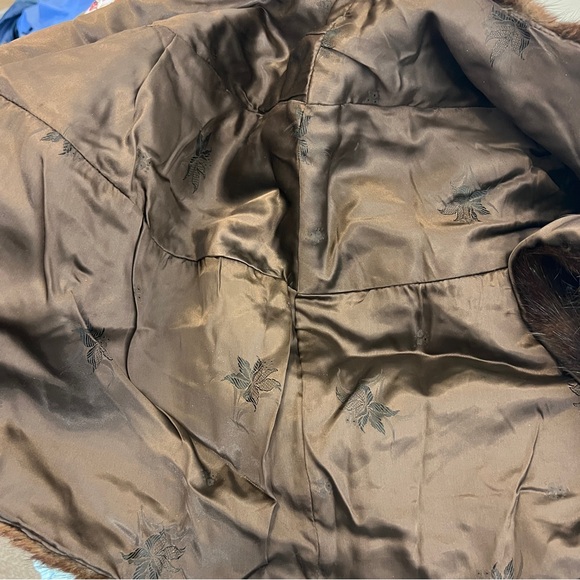 Vintage mink fur caplet stole wrap - Picture 4 of 7